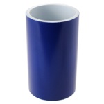 Toothbrush Holder, Gedy YU98-05, Round and Blue Bathroom Tumbler in Resin